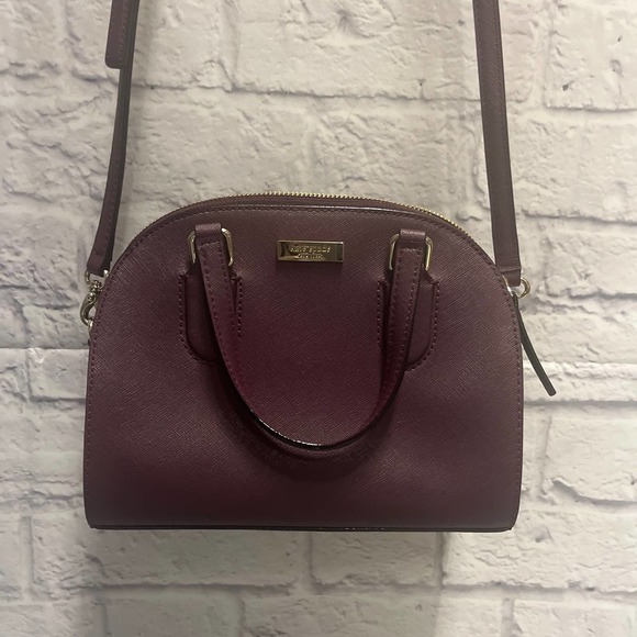 Kate Spade Deep Plum Vintage Purse- Laurel Way